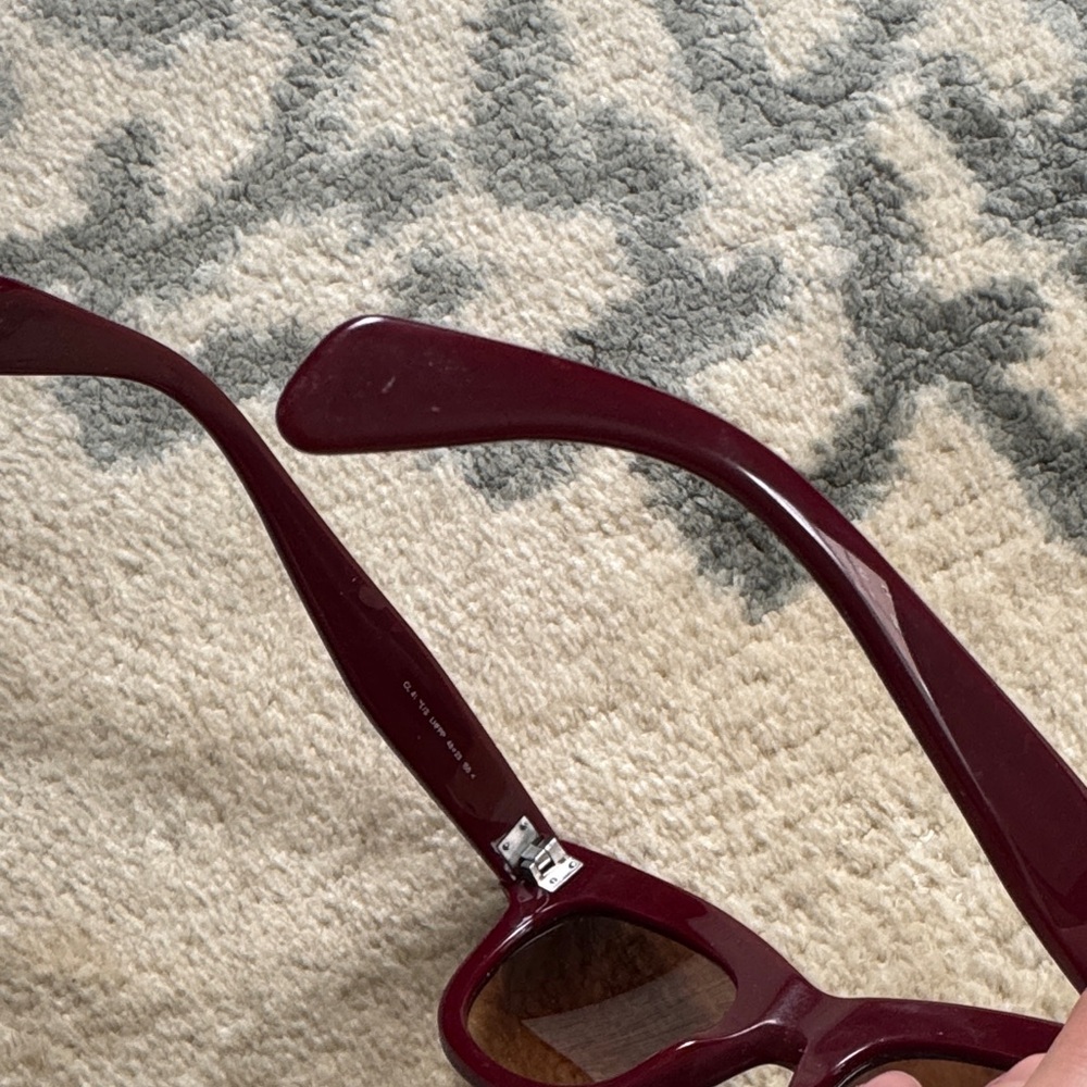Celine Burgundy Sunglasses CL41079/s - Picture 5 of 11